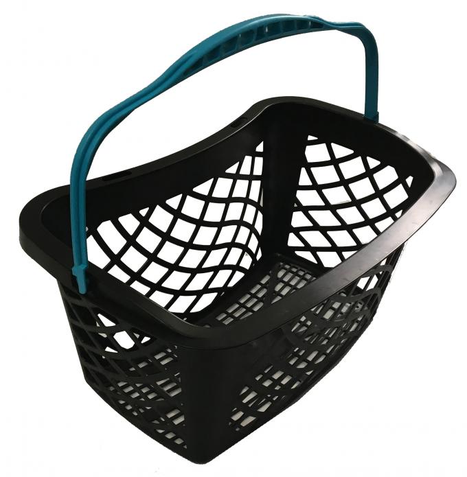 580x480x980 Plastic Shopping Basket Trolley With 3 Inch TAPE Wheel