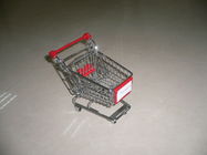 Ecommerce Retail Shop Equipment / miniature shopping cart metal in chrome finish