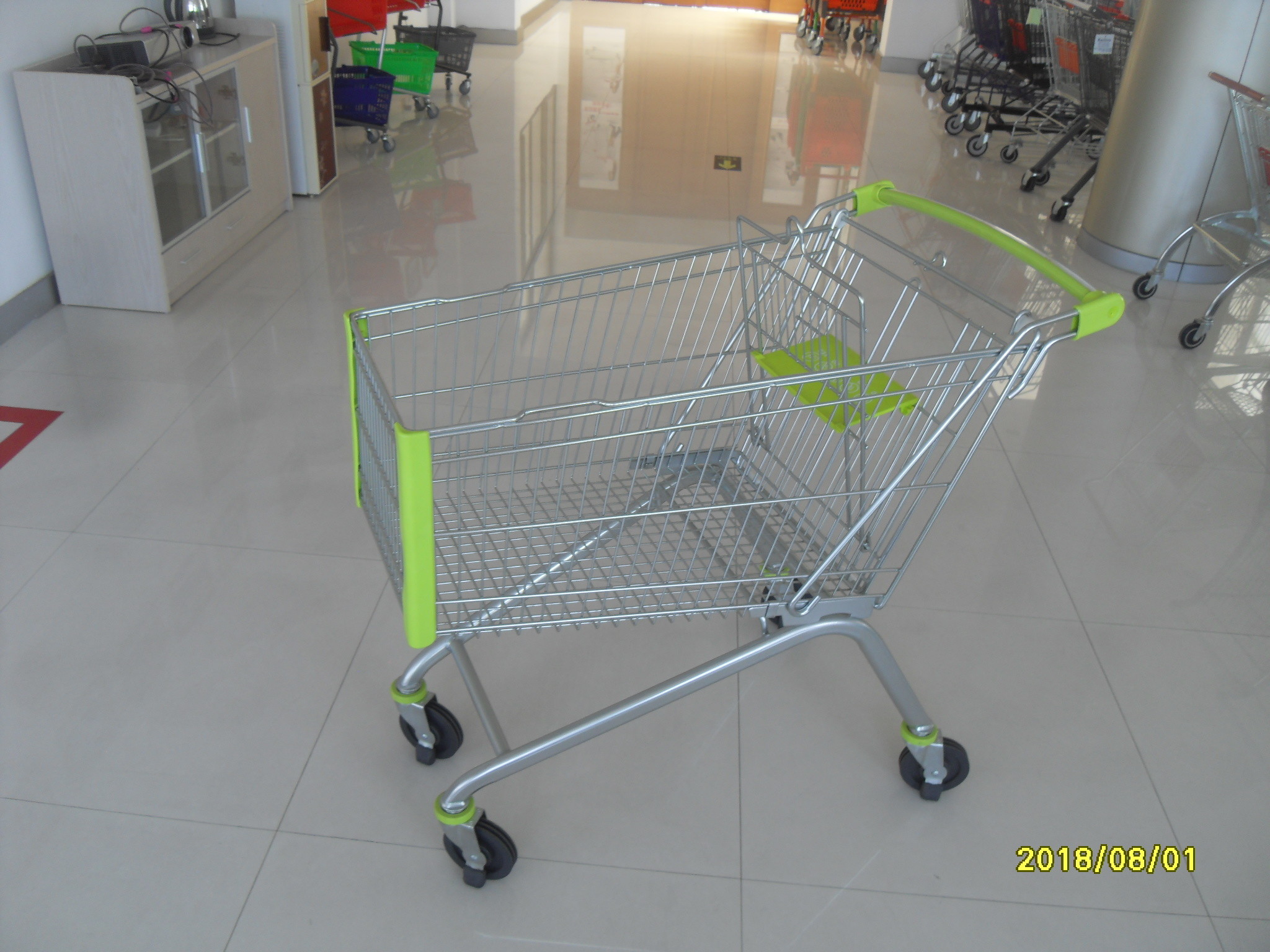 heavy silver powder coat