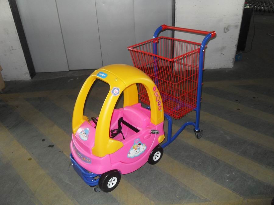 kids plastic shopping cart