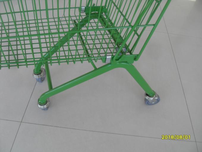 Carbon Steel Play Shopping Cart Flag Logo Pole 465 x 330 x 686mm For