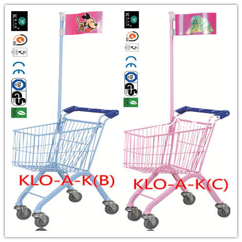 American Style Elderly / Disabled Shopping Trolley , Metal Supermarket Carts