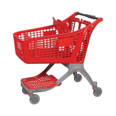 Mua Xe đẩy mua sắm siêu thị bằng nhựa 220L có bánh xe TPR 5 inch online manufacture