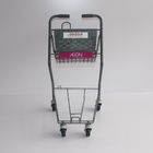 Japan Style Gray Supermarket Trolley Cart Grocery Store Shopping Cart CE