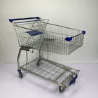 Metal Convenience Store Grocery Shopping Trolley 135L CE Certificate