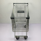 240L Warehouse style Australia Type Supermarket Shopping Cart High Capacity Supermarket Shopping Trolley