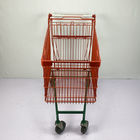 210L European Type Lightweight Shopping Trolley Commercial Shopping Carts With Child Seat