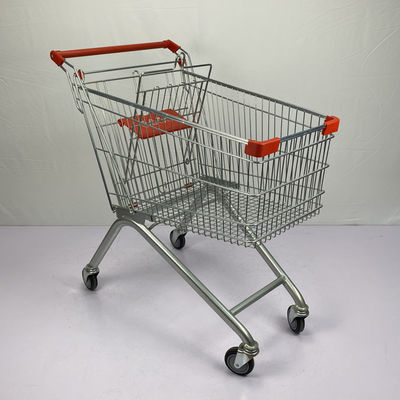 comprar Carro de aço europeu do trole do supermercado do estilo 125L Q195 com criança Seat online manufacture