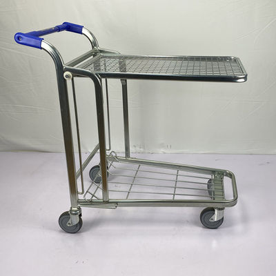 Beli Gerobak Tangan Serbaguna Trolley Gudang Tugas Berat 2 Tier Trolley Lipat online manufacture