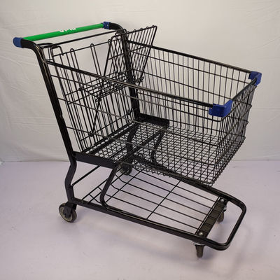 acheter Caddie multifonctionnel en métal d'électrophorèse de chariot à achats de supermarché online manufacture