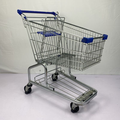 kopen Duits Stijl100l Regelmatig Karretje met Blauw Plastic Delenzink en Poederdeklaag voor Geschikte Kruidenierswinkelopslag online manufacture