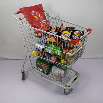 comprare Certificato d'acciaio pieghevole stile americano del CE del carrello del canestro del supermercato del carrello online manufacture