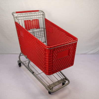 Beli Keranjang Belanja Plastik 175L Berkapasitas Besar Beberapa Penggunaan Supermarket Trolley Plastic online manufacture