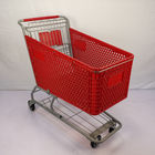 Large Capacity 175L Plastic Shopping Carts Multiple Use Supermarket Trolley Plastic