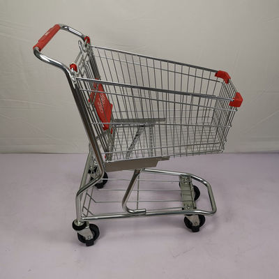 خرید سبد خرید 60L استیل استیل آمریکایی Q195 چرخ دستی خرید خرده فروشی زنجیره ای استیل online manufacture