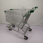 180L Customizable Steel Shopping Cart Supermarket Warehouse Shopping Trolley CE