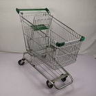 180L Customizable Steel Shopping Cart Supermarket Warehouse Shopping Trolley CE