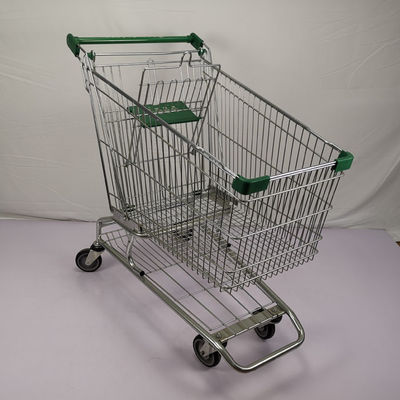 comprar CE de aço customizável do trole da compra do armazém do supermercado do carrinho de compras 180L online manufacture