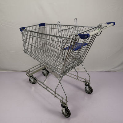 kupować Zwykły wózek na zakupy do supermarketów o pojemności 125 l Cynkowy wózek na 4 koła CE online manufacture