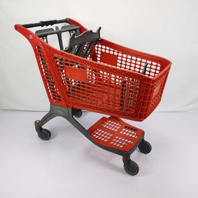 شراء 175L HDPP Nylon جميع عربات التسوق البلاستيكية عربة التسوق في السوبر ماركت online manufacture