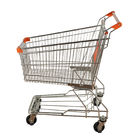 Asia Style Best-Selling Supermarket shopping Trolley 125L Large Capacity Metal Mesh Cage Powder Coating