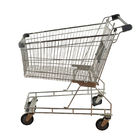 Australian Style Supermarket Grocery Shopping Trolley 125L Wholesale Steel Carts