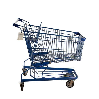 kaufen Q195 Supermarkt-Metalllaufkatzen-Wagen des Stahl-150L mit faltbaren Kindern Seat online manufacture
