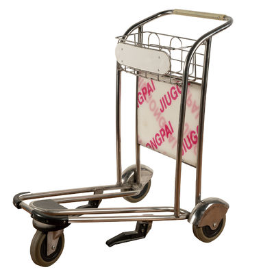 comprare Carrello dei bagagli di acciaio inossidabile della ruota del carrello tre dei bagagli di viaggio del duty-free online manufacture
