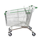 Customized Green 240L European Supermarket Shopping Cart Manufacturer Wholesale