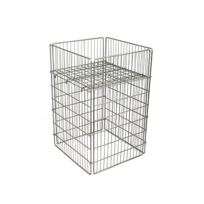 comprar Fio dobrável de pouco peso Mesh Cage do supermercado do escaninho 5.8*2.8mm da descarga do fio Fabricação em linha