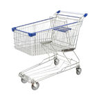 180L Grocery Store Cart Escalator Asian Steel Shopping Trolley