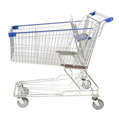 comprare carrello di compera d'acciaio asiatico della scala mobile del carretto della drogheria 180L online manufacture