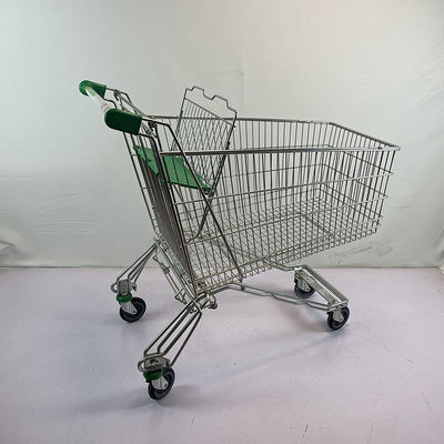 Q195 210L Russian Trolley Asian Standared Type Supermarket Shopping Cart Grocery Shopping Trolley