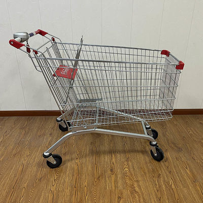 240L Convenience Store Galvanized European Market Supermarket Shopping Trolley