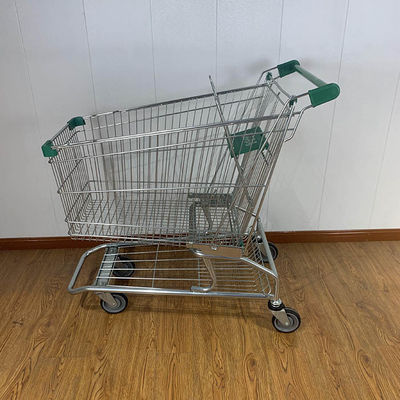 180L General Store Supermarket Trolleys American Style Supermarket Shopping Trolley