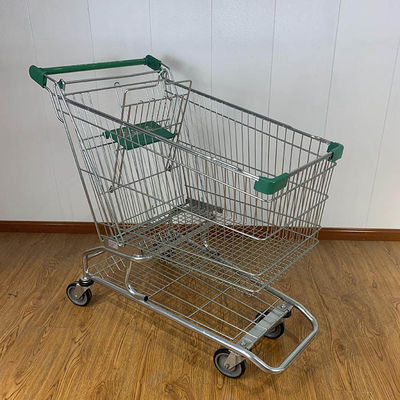 180L General Store Supermarket Trolleys American Style Supermarket Shopping Trolley