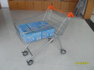 Low Carbon Zinc Plated clear coating Steel UK Shopping Cart 100L