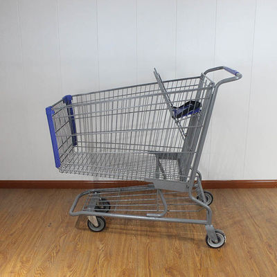240L Convenience Store China Grocery Carts American style Supermarket Shopping Trolley