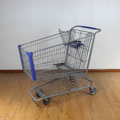 240L Convenience Store China Grocery Carts American style Supermarket Shopping Trolley