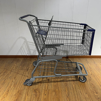 240L Large Capacity Convenience Store China Grocery Carts  American Style Hand Trolley