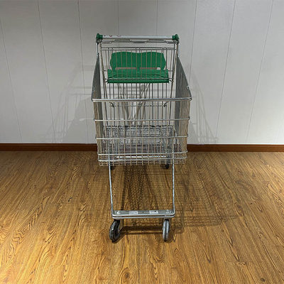 210L Russian Trolley Asian Standared Type Supermarket Shopping Cart Grocery Shopping Trolley