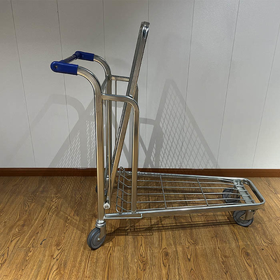 kupować Wózek do sprzątania w transporcie, zestawienie ładunku, lekki składany wózek magazynowy o dużej wytrzymałości z pięciocalowymi kołami PU online manufacture