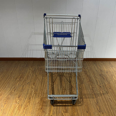 180L Australian Type Regular Various Supermarket Trolley Best-selling with Gray Plastic and 5'' Wheels