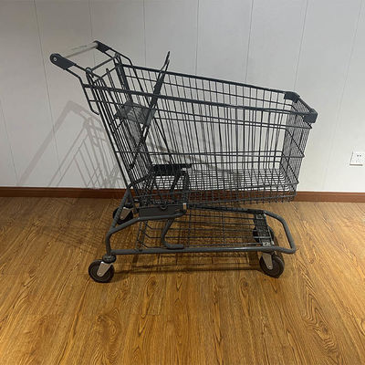 comprar 150L Tienda Carrying Supermercado Carro de compras de acero online manufacture