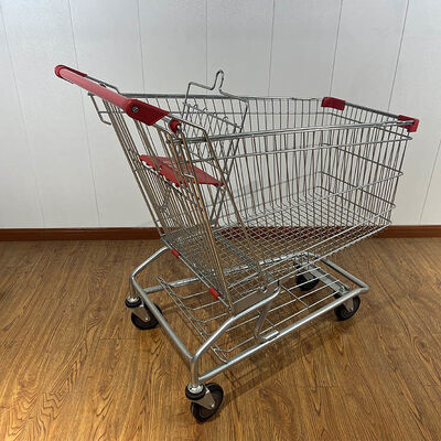 buy High Quality American Style 210L Metal Shopping Cart Trolley online manufacture