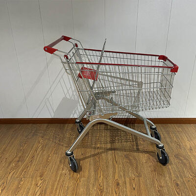 Buy 125L European Style Hand Folding Shopping Trolley Cart with Children Seats online manufacture