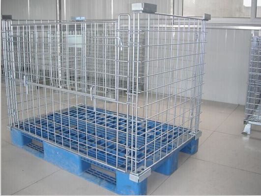 China Warehouse Storage Cages container Retail Shop Equipment For Supermarket factory