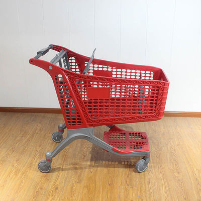 175L Large Capacity New Pure Supermarket trolley Plastic Shopping Carts