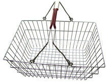 China Low Carbon Steel Hand - Held Metal Shopping Baskets With Handles 20 Liter factory