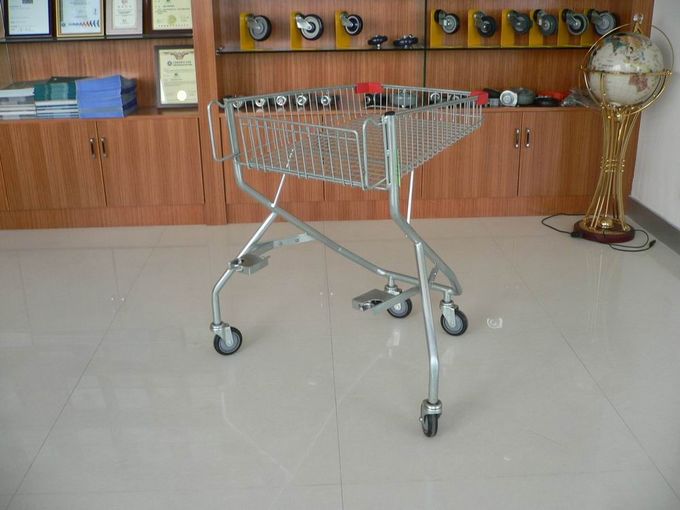 80L -  120L Lower Metal Basket Disabled Shopping Trolley For Wheel Chairs